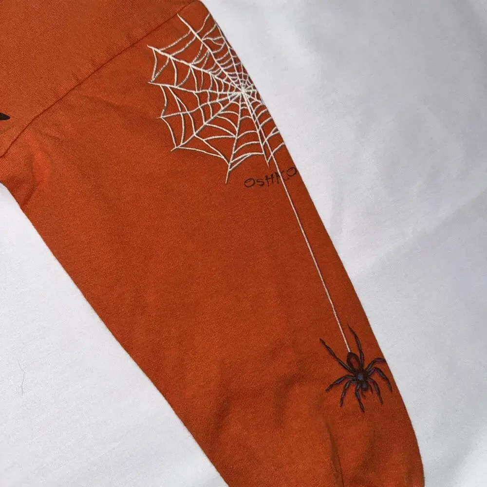 Boys Oshkosh Vintage 1990 Spider Shirt Size 6 Halloween Holidays